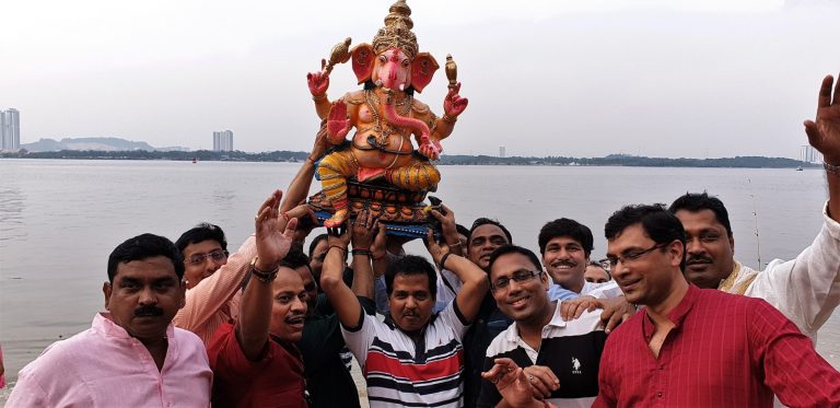 Non-Resident Odias Celebrate Ganesh Puja With Religious Fervour In Singapore