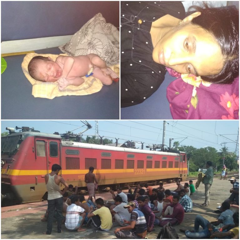 Woman Delivers Baby Girl In Train At Jaleswar Station