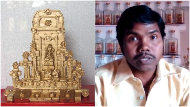 Meet L Eshwar Rao, The Sculptor Who Makes Green Ganesha