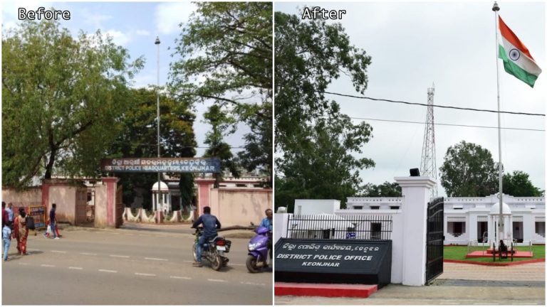 Keonjhar’s District Police Office Restored To Its Original Glory, With Modern Facilities