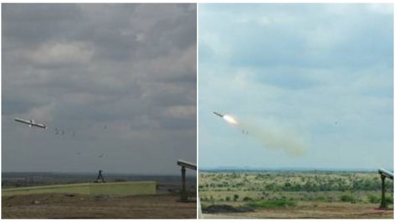 Flight Test Of Indigenous Man Portable Anti-Tank Guided Missile Successful