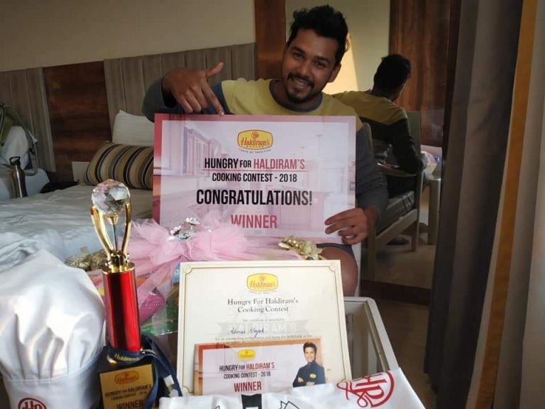 Odisha’s Abinas Wins Hungry For Haldiram’s Cooking Contest In Nagpur