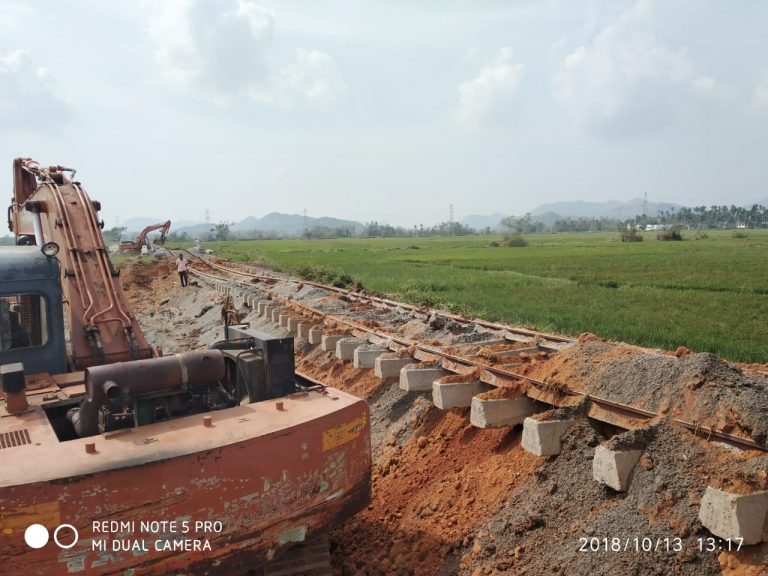 Aftermath of Titli: Nuapada-Gunupur Railway Section Damaged