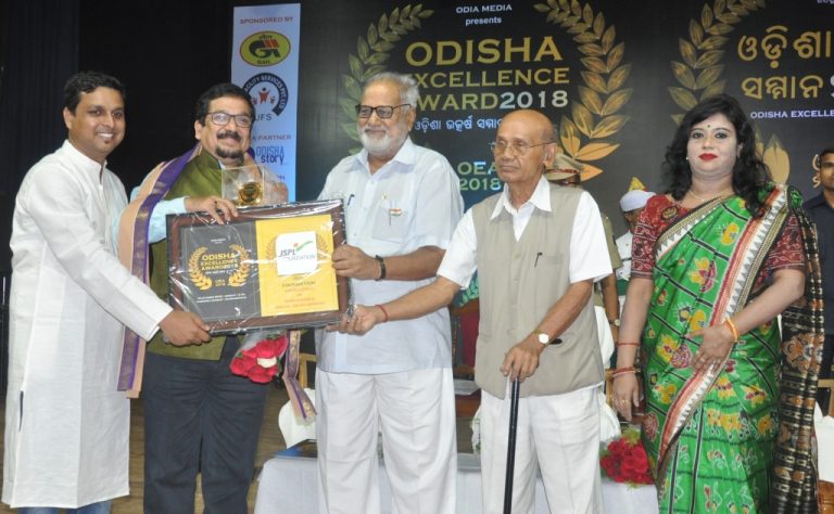 JSPL Foundation Receives Odisha Excellence Award For Sustainable Social Development