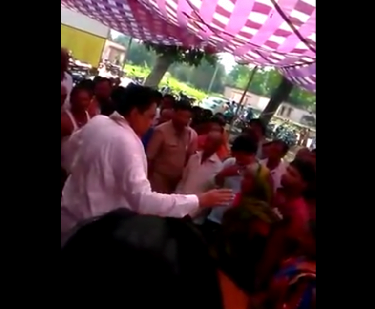 Video Of Kantabanji MLA Misbehaving With Elderly Woman Goes Viral