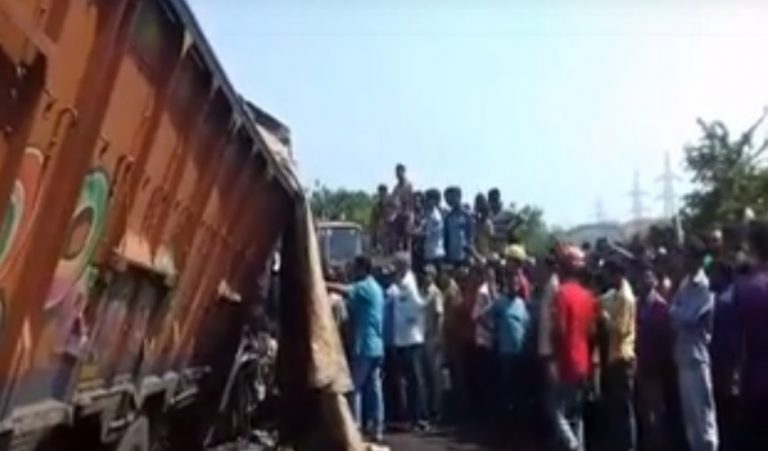 Truck Driver Critical After Accident In Paradip