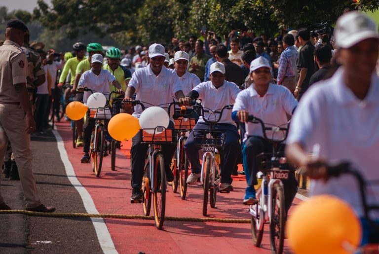 BMC cycle track encroachment eviction drive