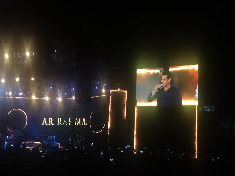 Salman Khan At Barabati Stadium, Cuttack