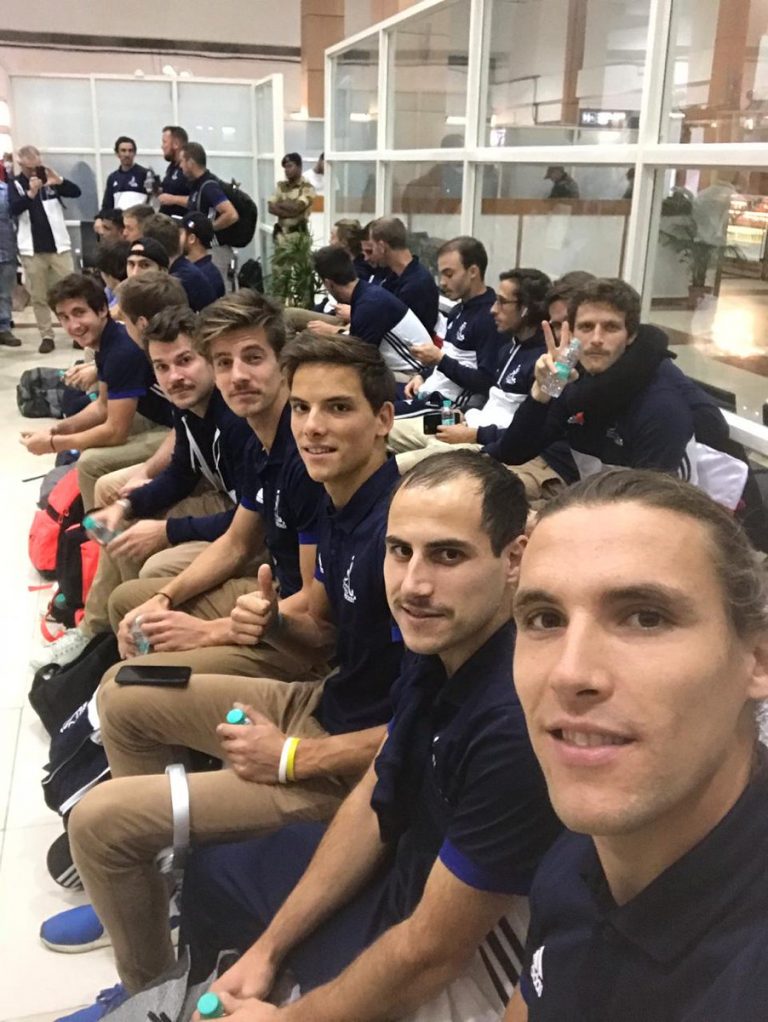 French Hockey Team Arrives In Bhubaneswar