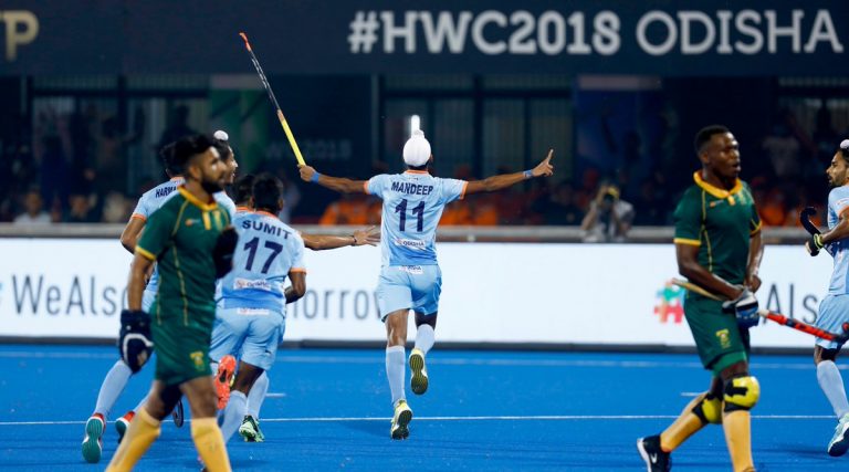 In Pictures: India Crush SA 5-0 In Its Opener At Hockey World Cup