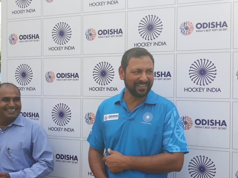 Ahead Of India-South Africa Clash, Hockey Coach Visits Lingaraj Temple