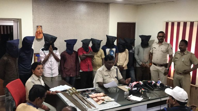 Dacoity Gang Busted, 10 Arrested In Odisha’s Jharsuguda