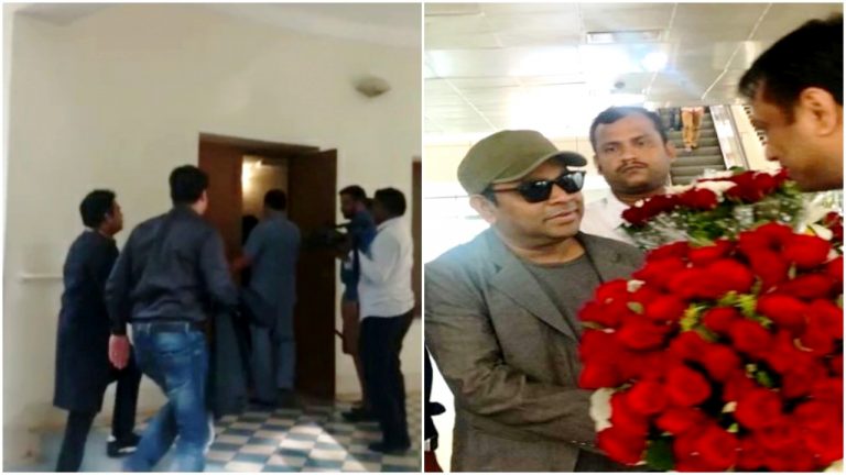 A R Rahman Arrives In Odisha Capital; China and Spain Teams Too In City