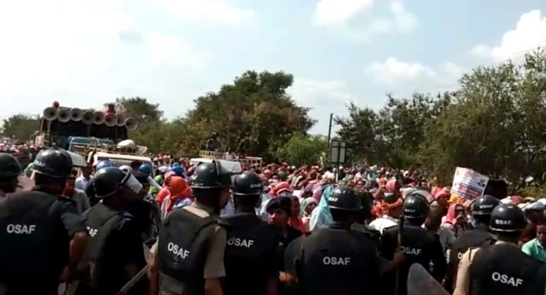 NNKS Activists Ignore Prohibitory Order, March Towards Bhubaneswar