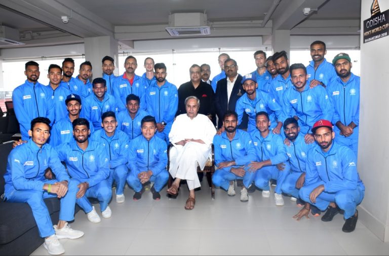 Wishing Them Well: Odisha CM Meets Indian Hockey Team
