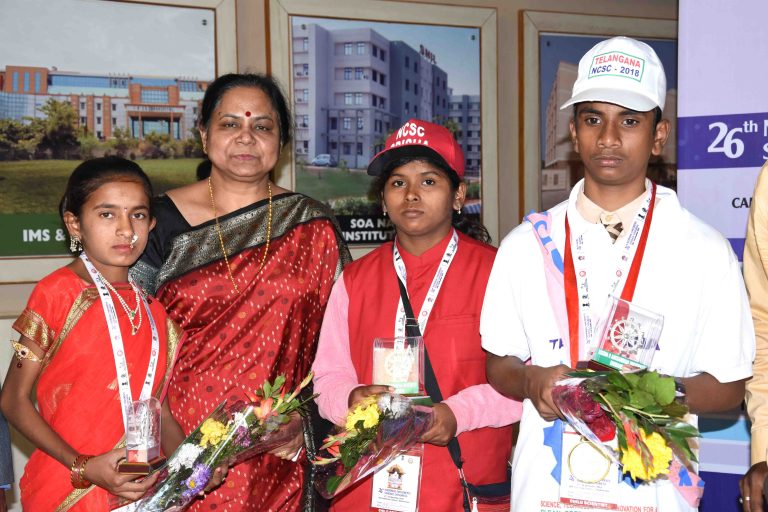 OSA Felicitates Child Scientists With Disability