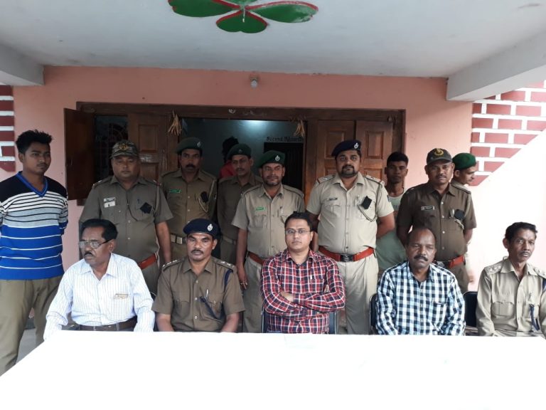 Seven Arrested In Pangolin Smuggling Case In Malkangiri