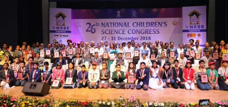 Union Minister Exhorts Child Scientists To Look For Solutions To Nation’s Problems