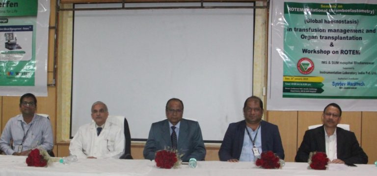 SUM Hospital Introduces New Technology For Blood Transfusion Management