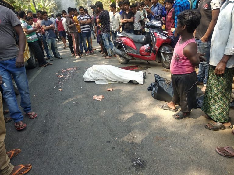 Biker Killed In Road Accident In Jajpur