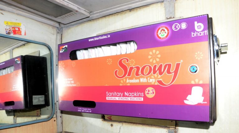 Sanitary Napkin Vending Machines Installed In 36 Trains Under ECoR