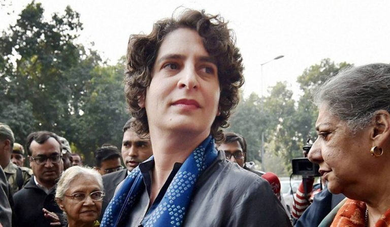 Priyanka gandhi in self isolation