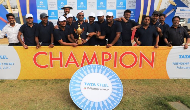 Media XI Wins Tata Steel Friendship Cup Cricket Tournament