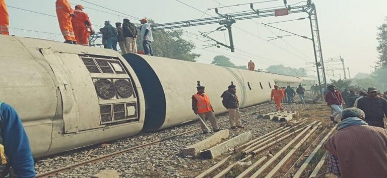 Eight Killed In Bihar Train Mishap