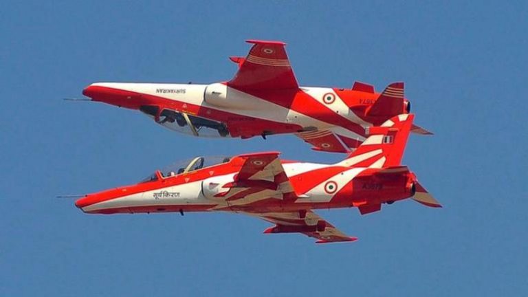 Two Surya Kiran Aircraft Collide In Bengaluru