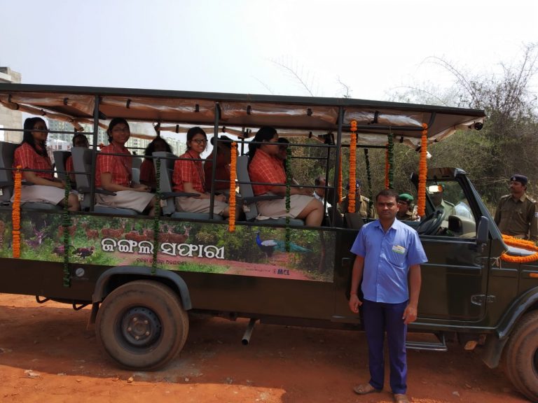 Jungle Safari Service Opens In Bharatpur Forest On Bhubaneswar Outskirts