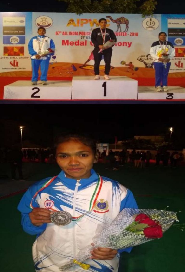 All India Police Wrestling Cluster: Minati Das Bags Silver For Odisha