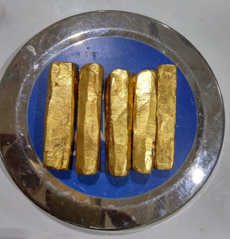 707gm Smuggled Gold Seized From Woman Passenger At Bhubaneswar