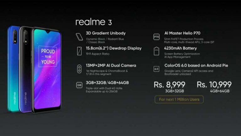 Redmi Note 7 Challenger Realme 3 Launched