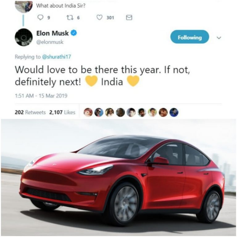 Elon Musk Tweets About Tesla India Launch Again