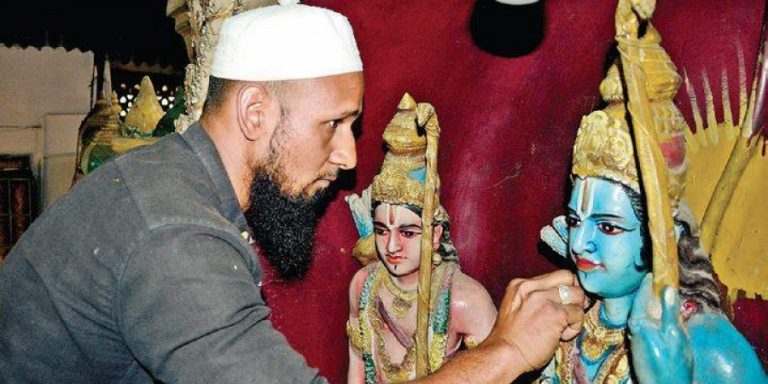 Saddam Hussein Keeps The Faith At This Bengaluru Temple