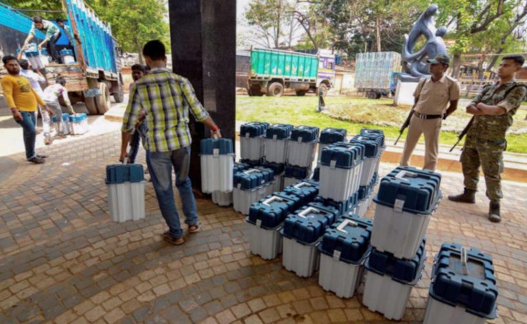 Polling Parties, EVMs Sent To Booths For Phase-III Polls
