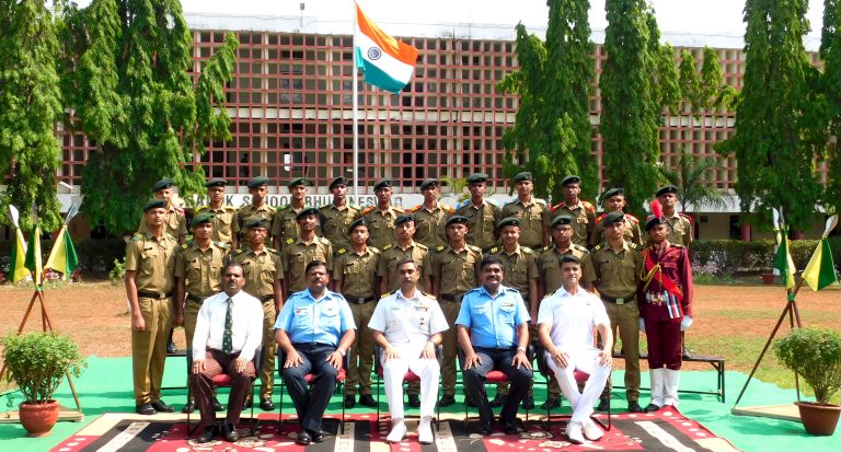 Sainik School Holds Investiture Ceremony