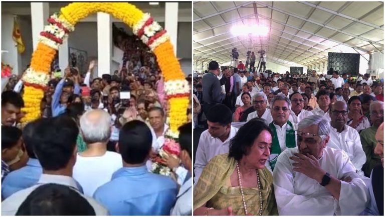 Industry Captains, Naveen’s Siblings Greet Him At Odisha Secretariat