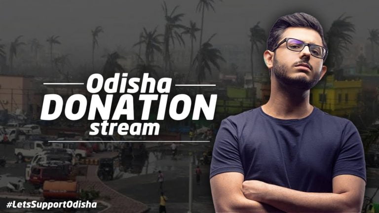 YouTuber CarryMinati Livestreams, Raises Donation For Fani-Hit Odisha
