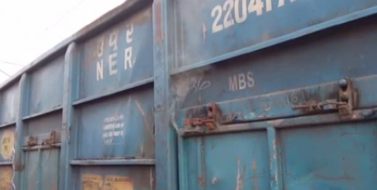 Fire Breaks Out In Wagon Of Coal-laden Train At Soro