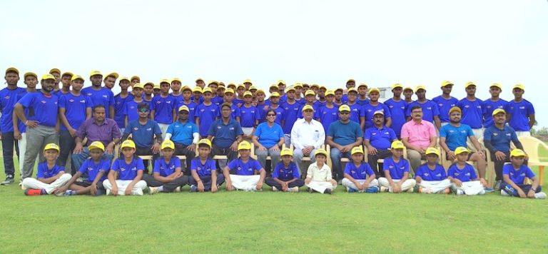 Dhoni’s Cricket Coaching Clinic Launched In Bhubaneswar