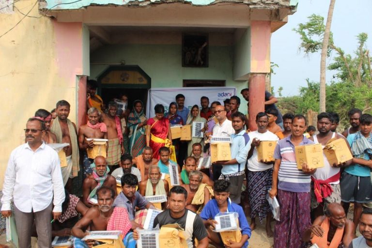 Adani Foundation Distributes 1,000 Solar Lanterns In Puri