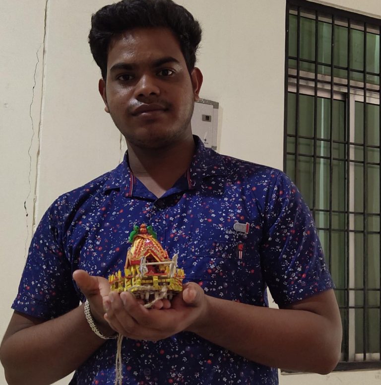 Angul Youth Attempts Smallest Nandighosh Rath Record