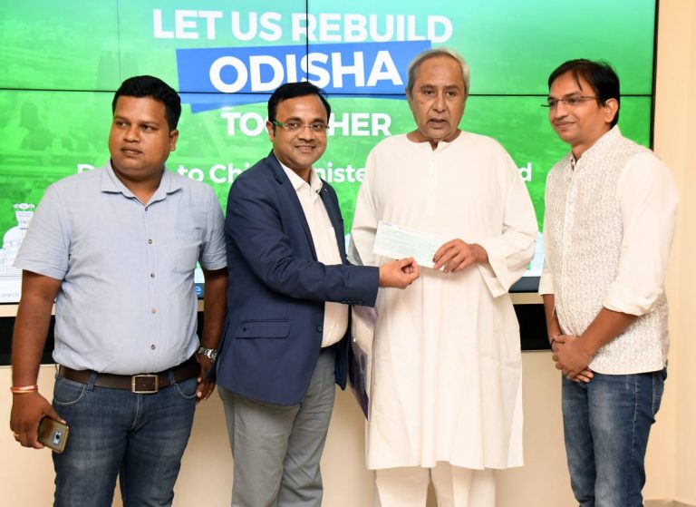 Bacardi India Contributes Rs 25 Lakh To CM Relief Fund For Fani