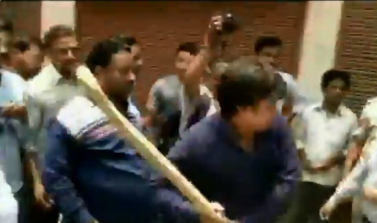 BJP MLA In MP Courts Controversy After Thrashing Civic Official