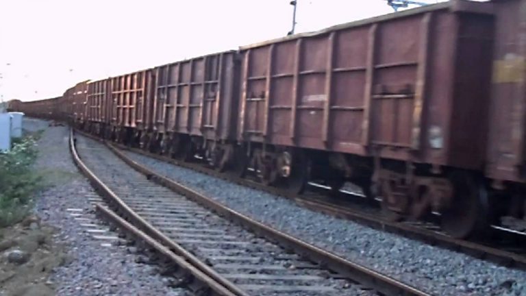 Goods Train Catches Fire In Odisha’s Balasore