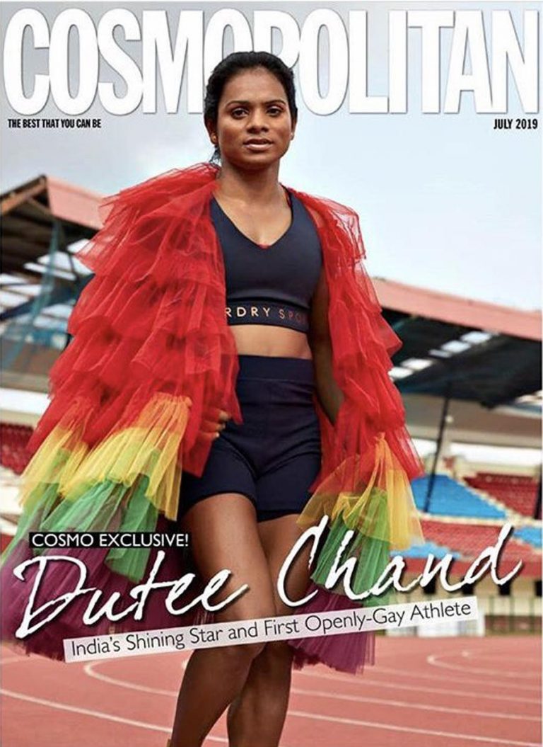 Odia Pride: Dutee On Digital Cover Of Cosmopolitan Magazine