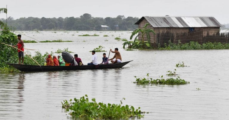 Heavy Rains & Floods Displace More Than One Million In Assam, 10 Killed
