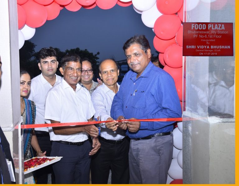 2nd Food Plaza Inaugurated At Bhubaneswar Railway Station