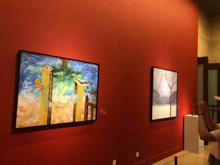 Odia Artist’s Layer Painting Draws Admiration At China Art Expo